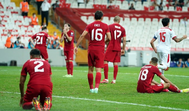 2022 FIFA Dünya Kupası Elemeleri: Türkiye: 2 - Karadağ: 2 (Maç sonucu)